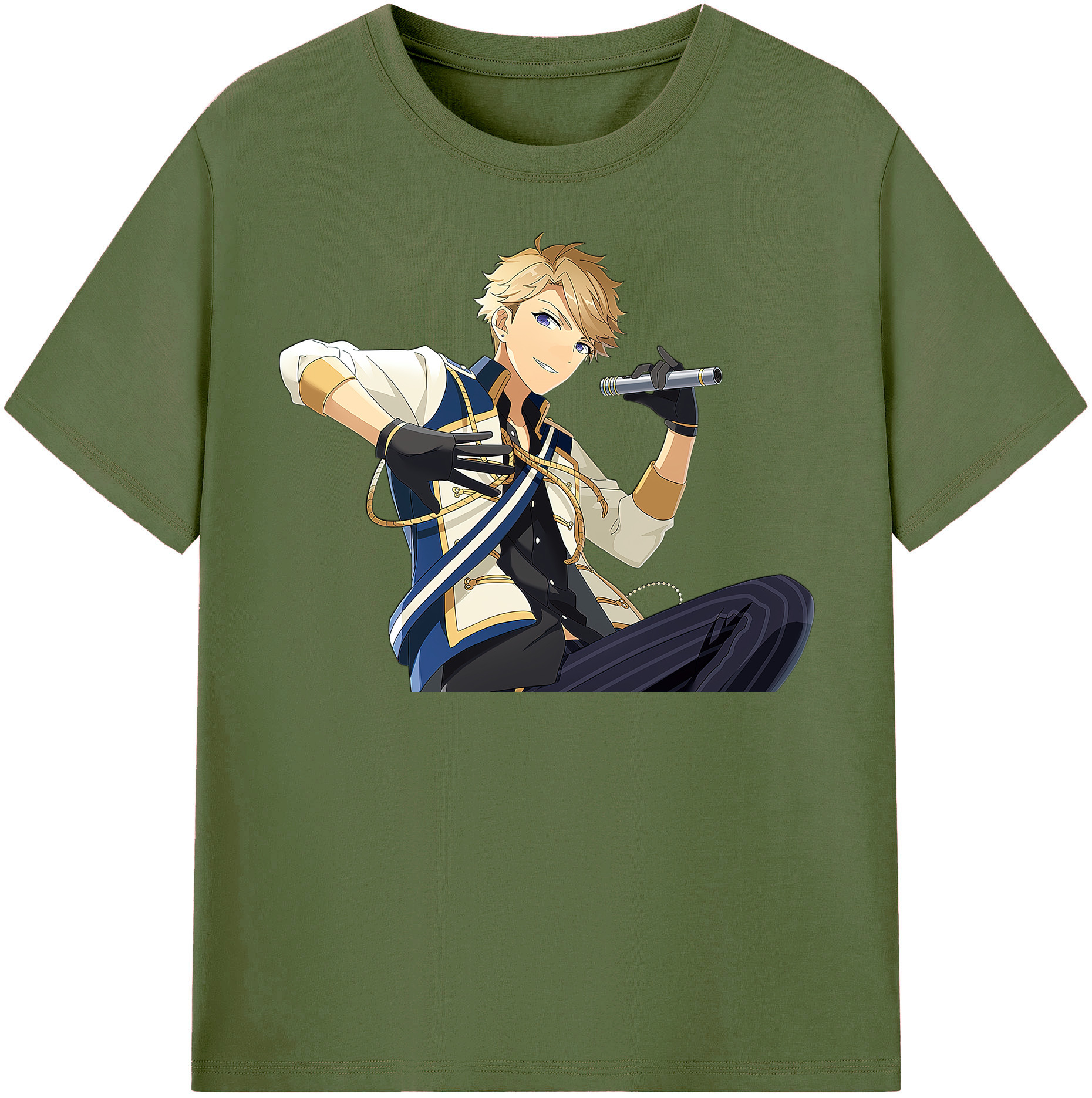 （画像用） あんさんぶるスターズ! Ensemble Stars 綿100％半袖Tシャツ（フロントプリント）